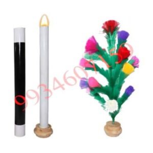 candle to flower synthetic