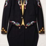 Dragon Model Magician red Tail Coat Dress