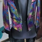 Magician ranbow Tail Coat Dress