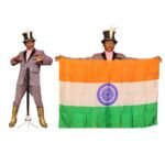 vanishing cane to flag