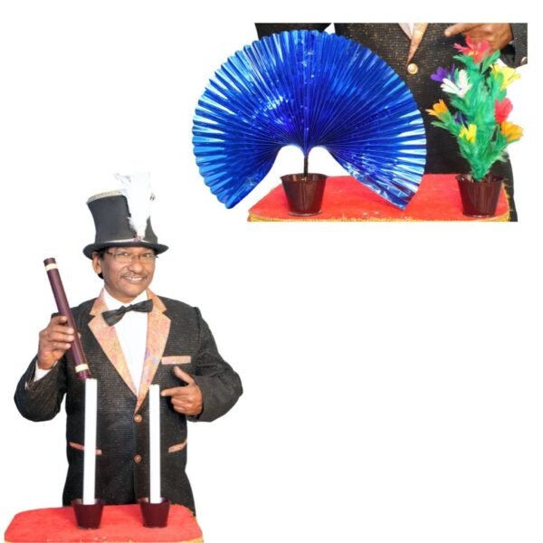 Double Candle Flower & Fan