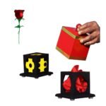 dice to silk rose box