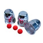 3 CUPS & BALL ALUMINIUM