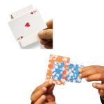 card through card