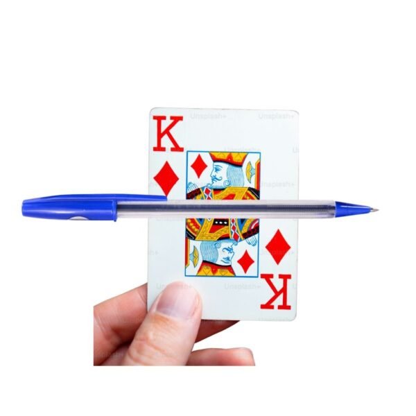 CARD THROUGH PEN