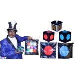 Colour Change Cube And Bag