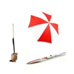 fire to umbrella