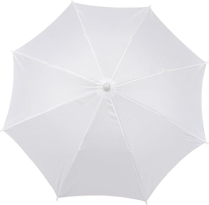 umrella-8.jpg Production umbrella white ( 14 inch ) - Image 1